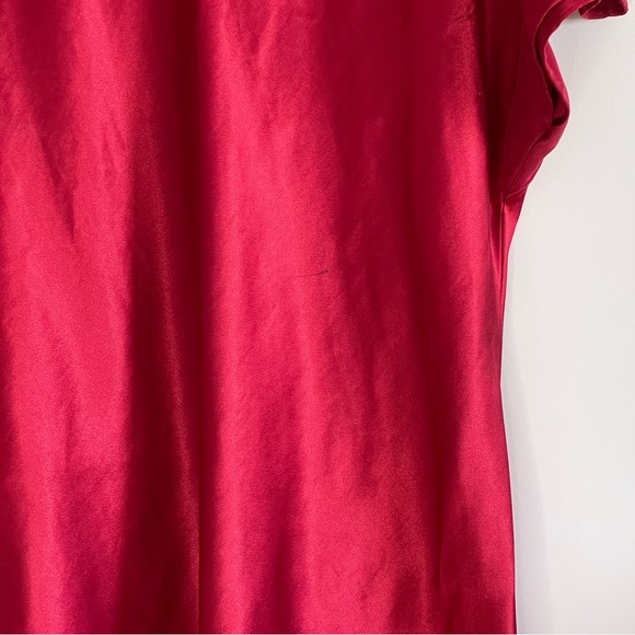 * Vintage Victoria’s Secret Red Lingerie Sleep Shirt Dress Valentine’s Day - Picture 8 of 15